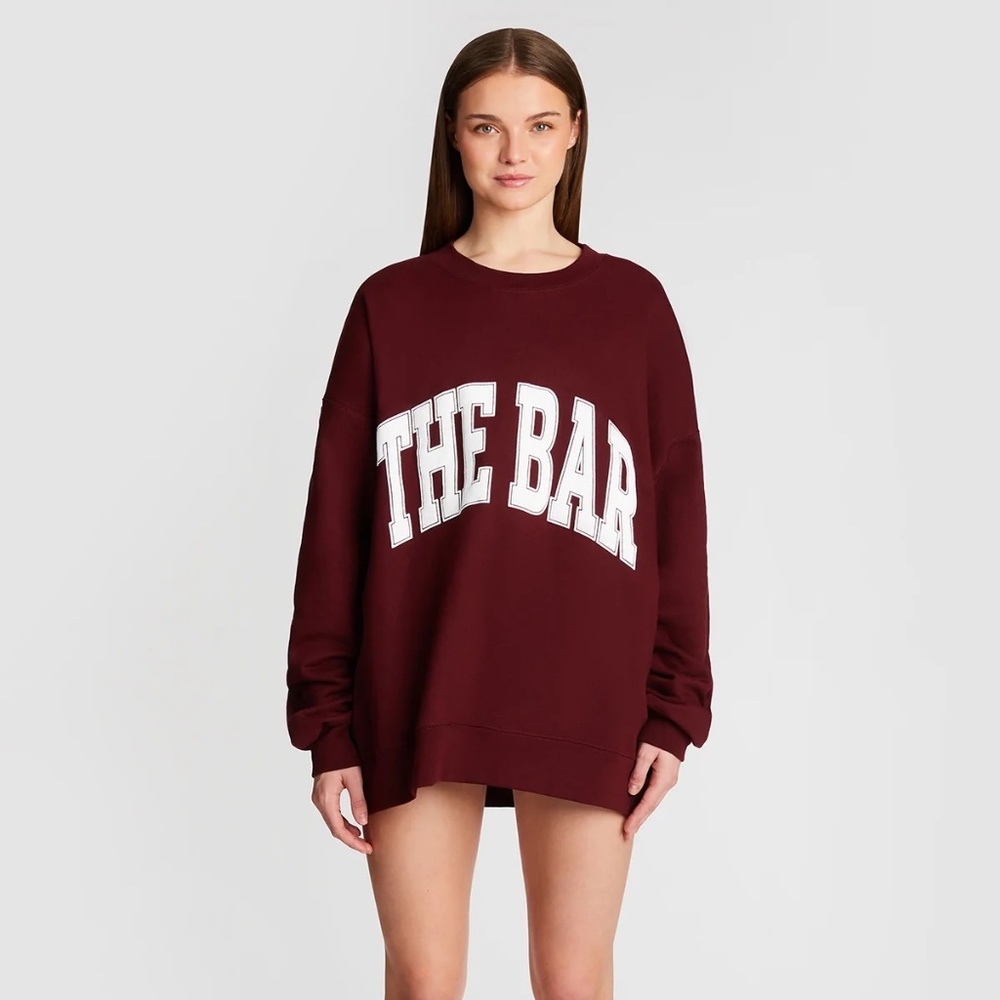 NWT The Bar Varsity Sweatshirt - Size Large